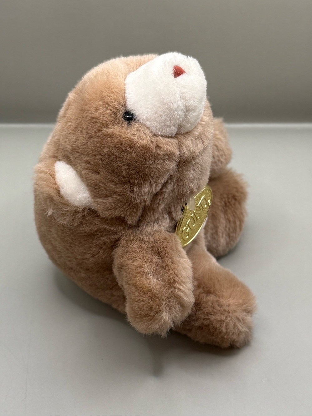 Vintage GUND Snuffles Tan Bear Plush Stuffed Animal 1980